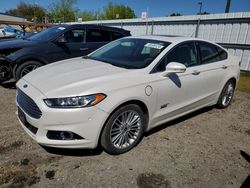 Salvage cars for sale from Copart Sacramento, CA: 2016 Ford Fusion Titanium Phev
