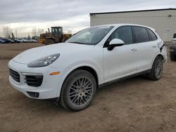 Salvage cars for sale from Copart Rocky View County, AB: 2017 Porsche Cayenne