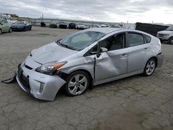 Salvage cars for sale at Martinez, CA auction: 2012 Toyota Prius