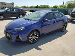 Salvage cars for sale from Copart Wilmer, TX: 2018 Toyota Corolla L