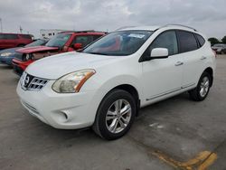 Salvage cars for sale at Grand Prairie, TX auction: 2012 Nissan Rogue S