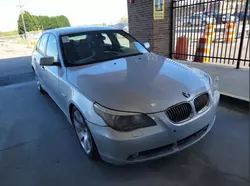 Salvage cars for sale from Copart Hampton, VA: 2006 BMW 530 I