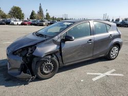 Salvage cars for sale at Rancho Cucamonga, CA auction: 2015 Toyota Prius C