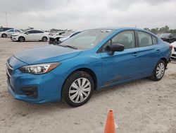 Salvage cars for sale at Houston, TX auction: 2017 Subaru Impreza