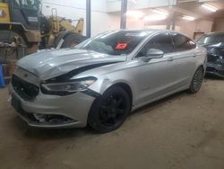 Salvage cars for sale at Ham Lake, MN auction: 2018 Ford Fusion SE Hybrid