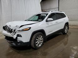 Salvage cars for sale from Copart Central Square, NY: 2014 Jeep Cherokee Limited