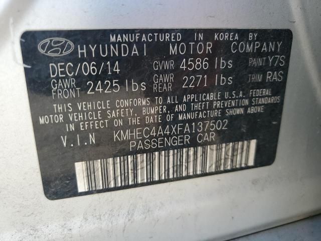 2015 Hyundai Sonata Hybrid