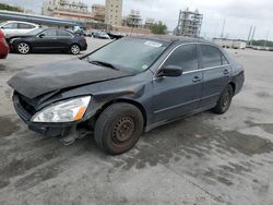 Salvage cars for sale at New Orleans, LA auction: 2006 Honda Accord LX