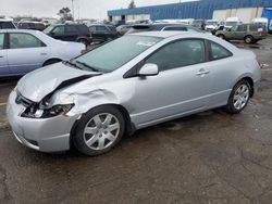 Salvage cars for sale at Woodhaven, MI auction: 2008 Honda Civic LX