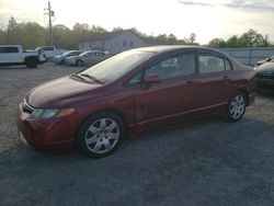 Salvage cars for sale at York Haven, PA auction: 2008 Honda Civic LX