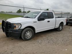 Salvage cars for sale from Copart Houston, TX: 2017 Ford F150 Super Cab