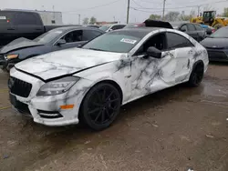 Salvage cars for sale at Chicago Heights, IL auction: 2012 Mercedes-Benz CLS 550 4matic