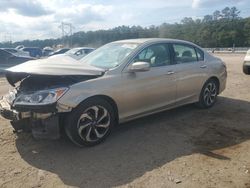 Salvage cars for sale at Greenwell Springs, LA auction: 2017 Honda Accord EXL