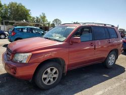 Toyota salvage cars for sale: 2001 Toyota Highlander