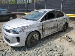 KIA rio salvage cars for sale: 2018 KIA Rio LX