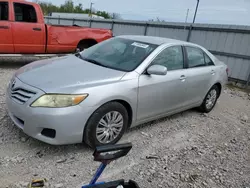 Salvage cars for sale from Copart Lawrenceburg, KY: 2010 Toyota Camry Base