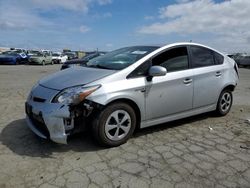Salvage cars for sale at Martinez, CA auction: 2012 Toyota Prius
