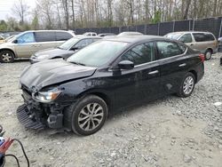 Salvage cars for sale at Waldorf, MD auction: 2019 Nissan Sentra S