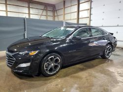 Salvage cars for sale from Copart Columbia Station, OH: 2022 Chevrolet Malibu LT