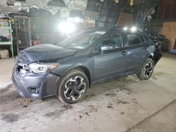 Salvage cars for sale at Albany, NY auction: 2022 Subaru Crosstrek Limited