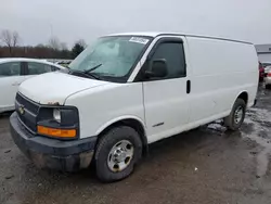 Salvage cars for sale from Copart Columbia Station, OH: 2012 Chevrolet Express G2500