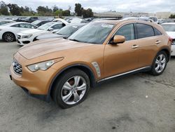 Salvage cars for sale at Martinez, CA auction: 2009 Infiniti FX35