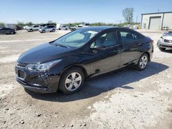 Salvage cars for sale at Kansas City, KS auction: 2017 Chevrolet Cruze LS