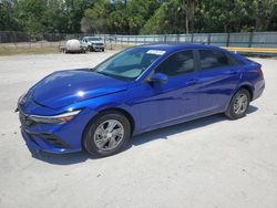 Salvage cars for sale at Fort Pierce, FL auction: 2024 Hyundai Elantra SE