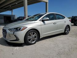 Flood-damaged cars for sale at auction: 2017 Hyundai Elantra SE