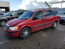 Salvage cars for sale at Kansas City, KS auction: 2001 Chevrolet Venture