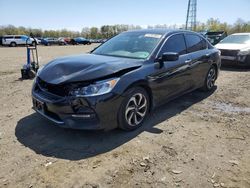 Salvage cars for sale from Copart Windsor, NJ: 2016 Honda Accord EXL