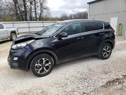 Salvage cars for sale at Rogersville, MO auction: 2021 KIA Sportage LX
