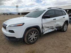 Salvage cars for sale at Phoenix, AZ auction: 2016 Jeep Cherokee Sport