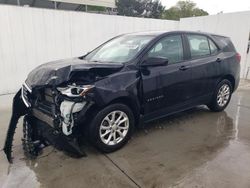 Salvage cars for sale at Ellenwood, GA auction: 2020 Chevrolet Equinox LS