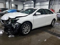 Salvage cars for sale at Ham Lake, MN auction: 2017 Toyota Camry LE