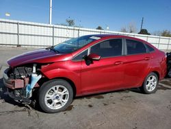 Ford Fiesta SE salvage cars for sale: 2016 Ford Fiesta SE