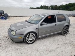Salvage cars for sale from Copart New Braunfels, TX: 2004 Volkswagen GTI VR6