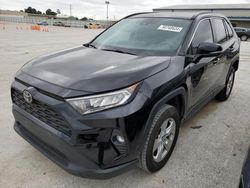 Salvage cars for sale at Houston, TX auction: 2019 Toyota Rav4 XLE