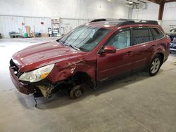 Salvage cars for sale at Milwaukee, WI auction: 2013 Subaru Outback 2.5I Limited