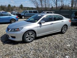 Salvage cars for sale from Copart Candia, NH: 2013 Honda Accord LX