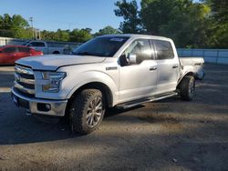 Salvage trucks for sale at Shreveport, LA auction: 2016 Ford F150 Supercrew