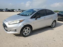 Salvage cars for sale from Copart San Antonio, TX: 2015 Ford Fiesta SE