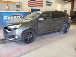 Salvage cars for sale from Copart Angola, NY: 2019 Ford Edge ST