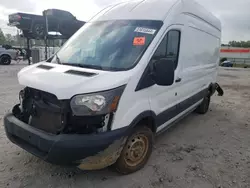 Salvage trucks for sale at Montgomery, AL auction: 2017 Ford Transit T-350