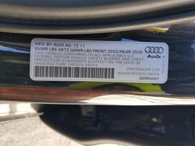 2012 Audi A6 Premium Plus