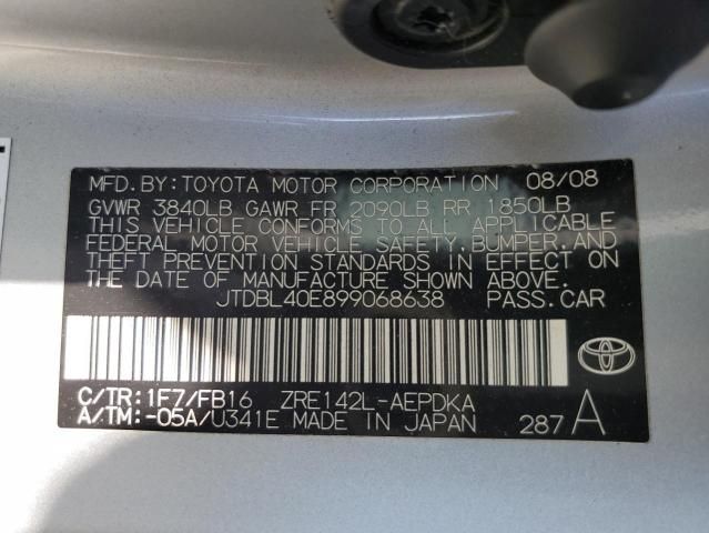 2009 Toyota Corolla Base