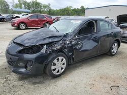 Salvage cars for sale from Copart Spartanburg, SC: 2013 Mazda 3 I