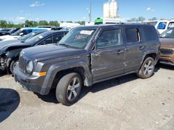 Salvage cars for sale at Kansas City, KS auction: 2016 Jeep Patriot Latitude