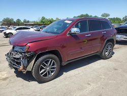 Salvage cars for sale at Florence, MS auction: 2018 Jeep Grand Cherokee Limited
