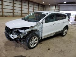 Salvage cars for sale at Columbia Station, OH auction: 2017 Ford Escape SE